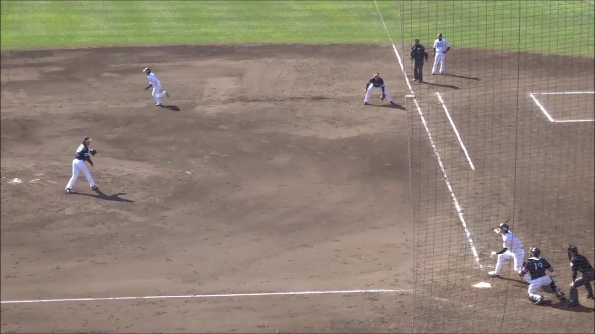 笹川吉康がヒットエンドランを成功させ、リチャードの犠牲フライで得点（対戦投手：岩井俊介）　～SBホークス紅白戦・6回裏（2025.02.17）～