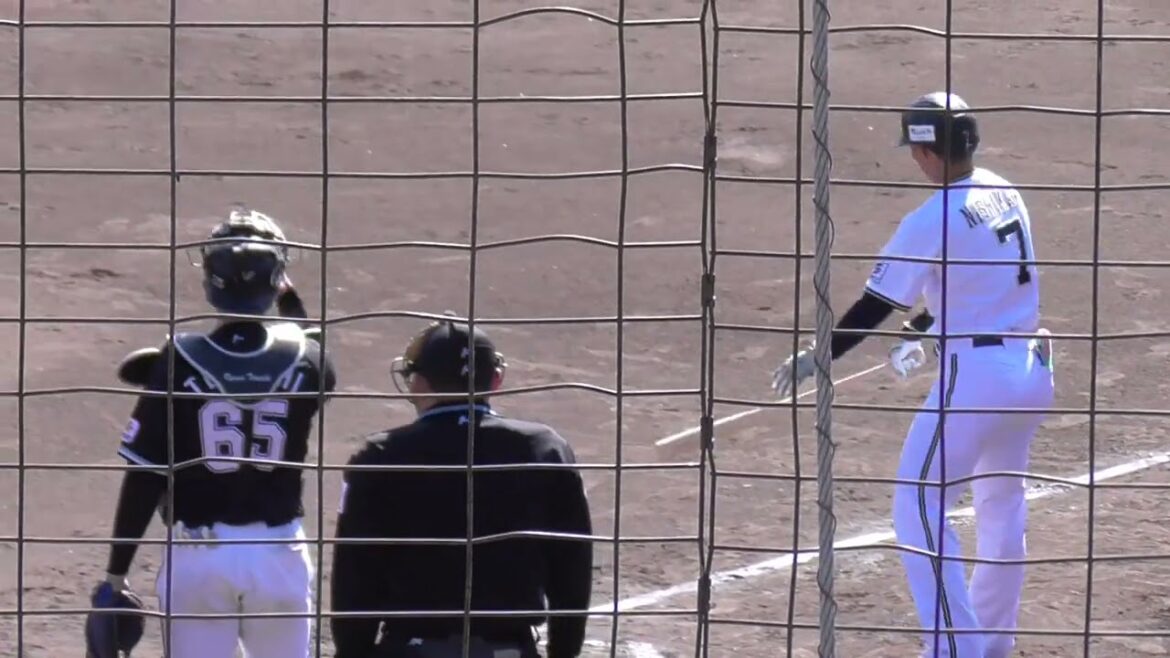 【プロ野球】2025年2月26日　オリックス　キャンプ　『VSロッテ　3回裏』