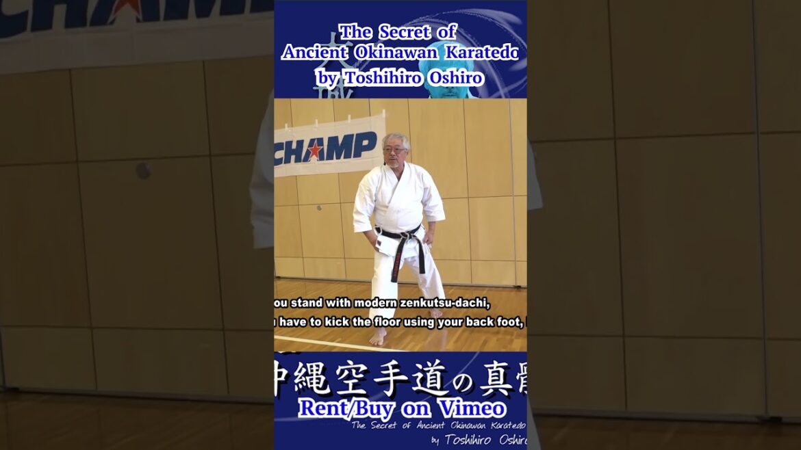 #Shumoku-dachi #撞木立ち The Secret of Ancient Okinawan Karatedo #大城利弘 #古流 #沖縄空手道 の真髄 #short #karate #Shumoku-dachi #撞木立ち The Secret of Ancient Okinawan Karatedo #大城利弘 #古流 #沖縄空手道 の真髄 #short #karate