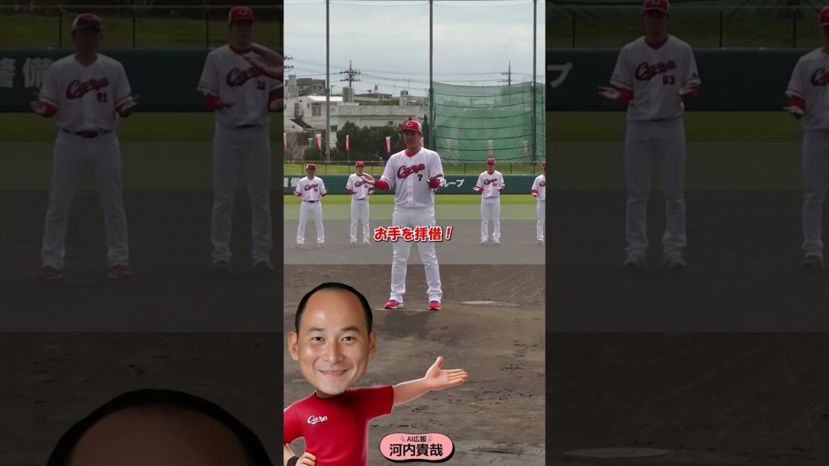 AI広報河内(沖縄キャンプ手締め)