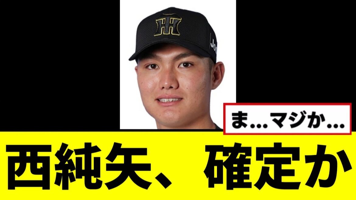 【阪神】西純矢、確定かwwwww