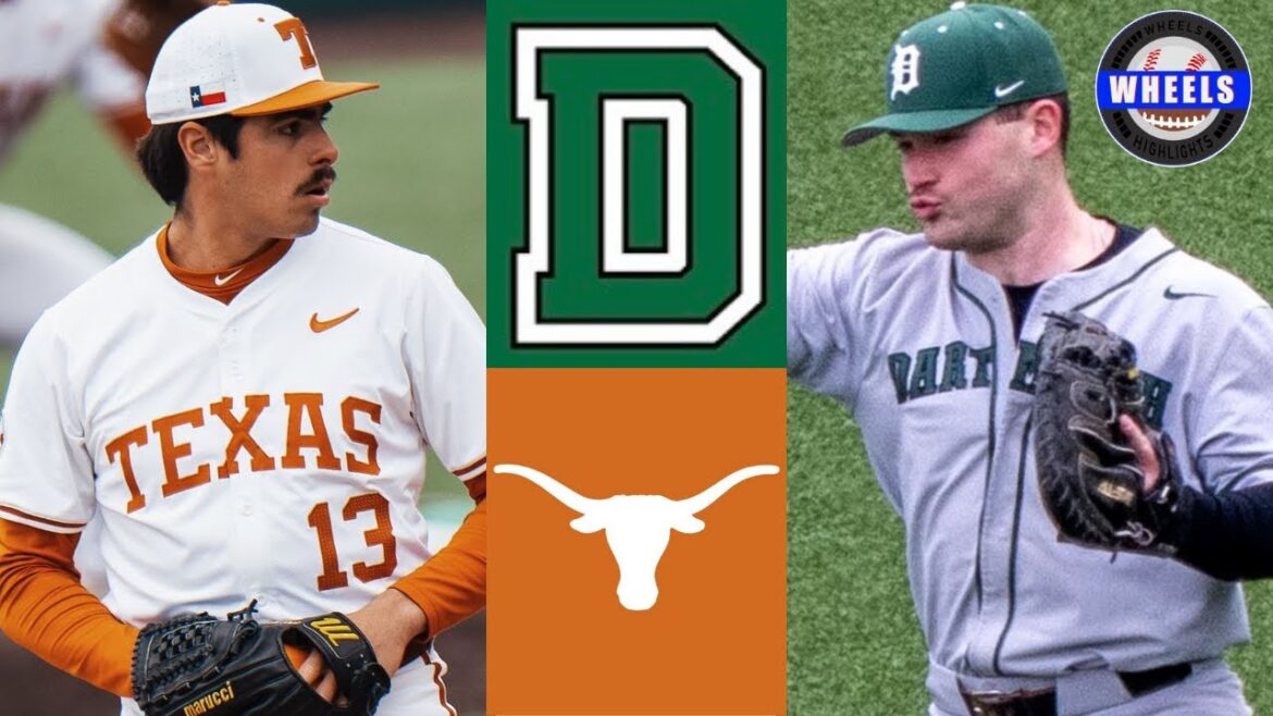 Dartmouth vs #16 Texas Highlights | 2025 College Baseball Highlights