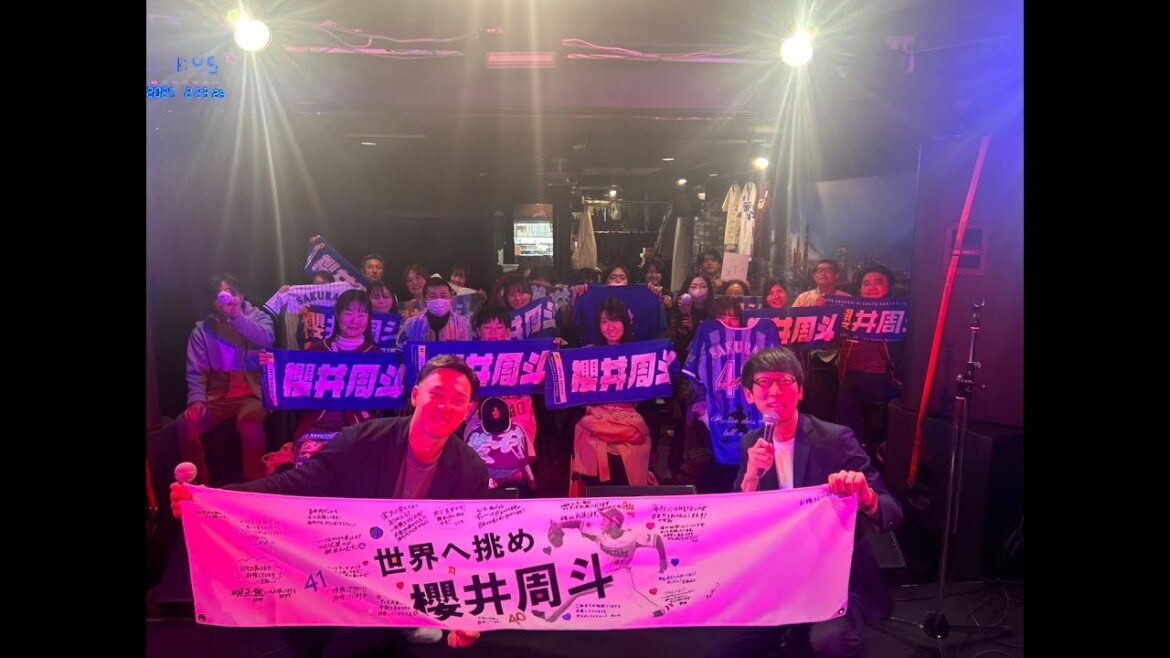 【海外挑戦】初めてのトークショー【櫻井周斗】