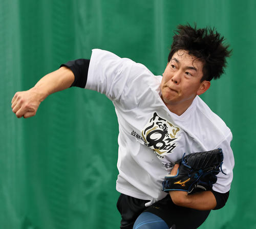 阪神畠世周（2025年1月29日撮影）