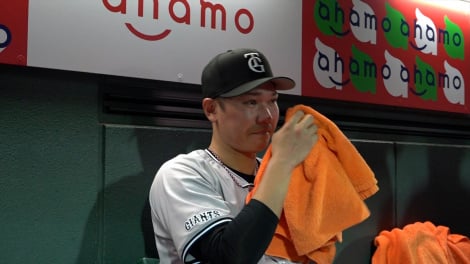 『GIANTS THE MOVIE　〜頂点への挑戦〜』より、坂本勇人選手が男泣きする場面写真 （C）YOMIURI GIANTS 