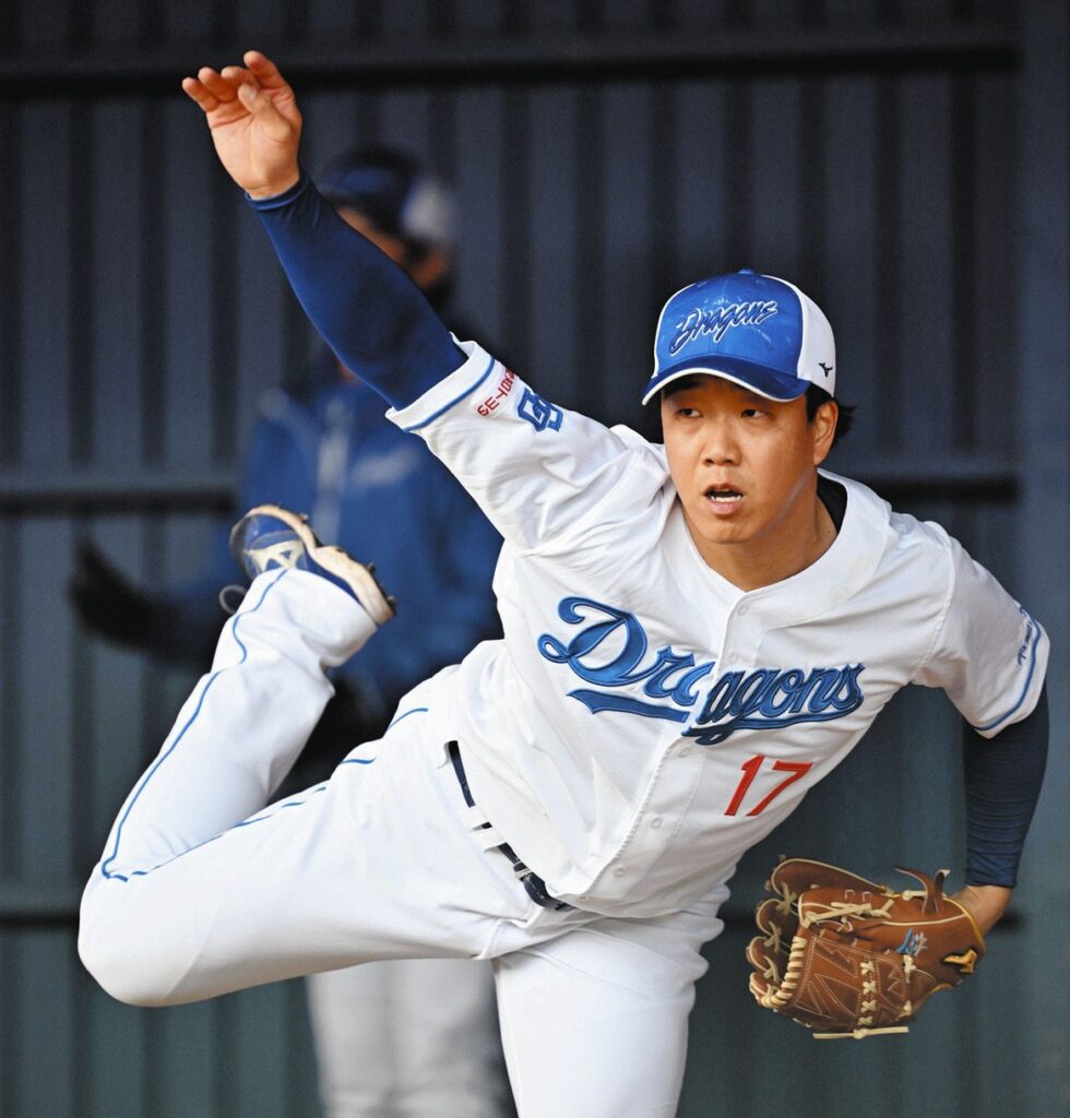 中日・柳裕也、臀部の張りは「全然大丈夫です」 ブルペン投球を再開、捕手を座らせ変化球交え60球:中日スポーツ・東京中日スポーツ – 中日新聞 ブルペンで投球練習する柳
