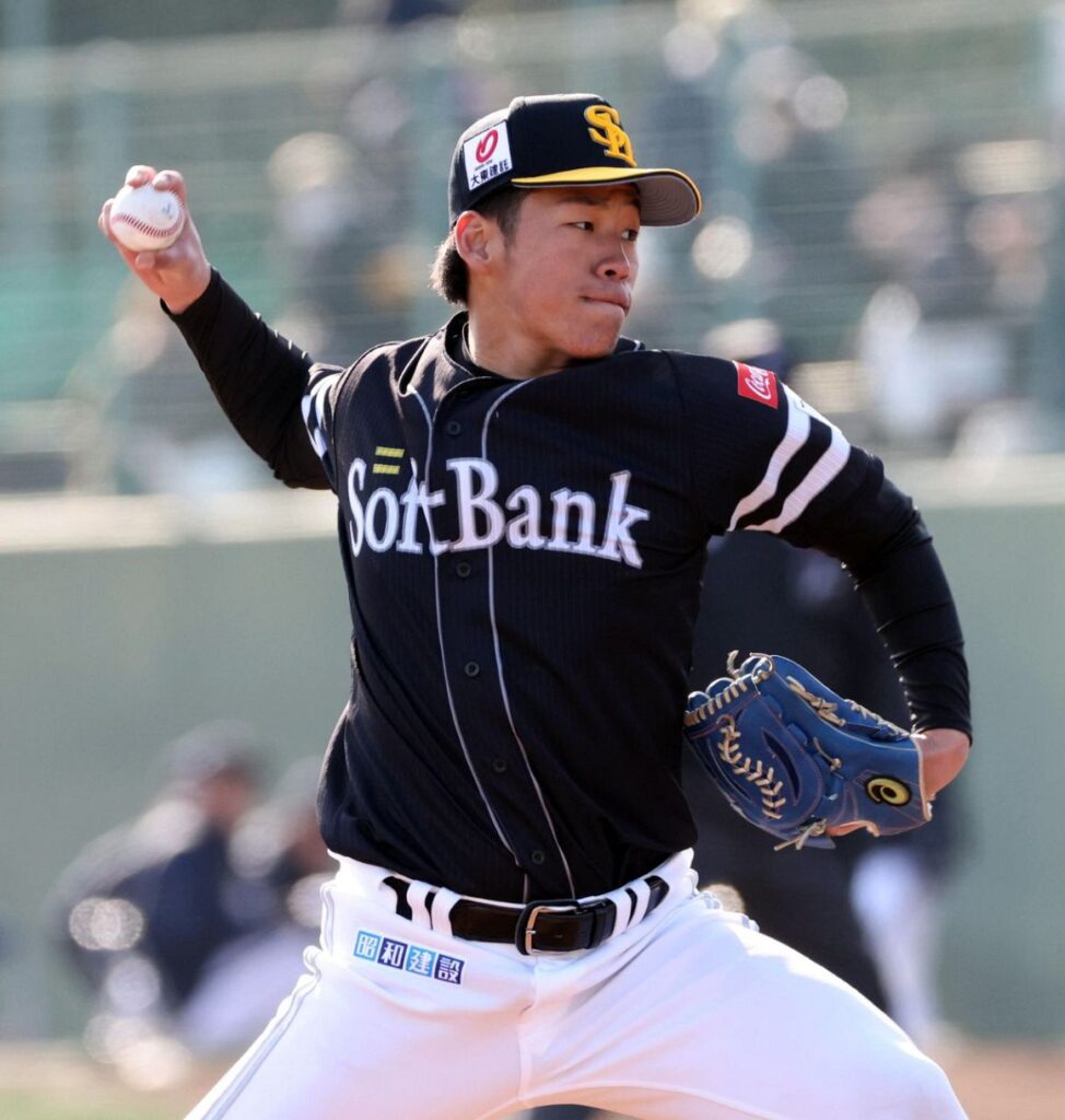 「調子は良くなかったけど…」 ドラ6右腕がオープン戦初登板でアピール成功 4番手登板のソフトバンク岩崎峻典 1回無失点：「おっ！」でつながる地元密着のスポーツ応援メディア 西スポWEB OTTO! - 西日本新聞me