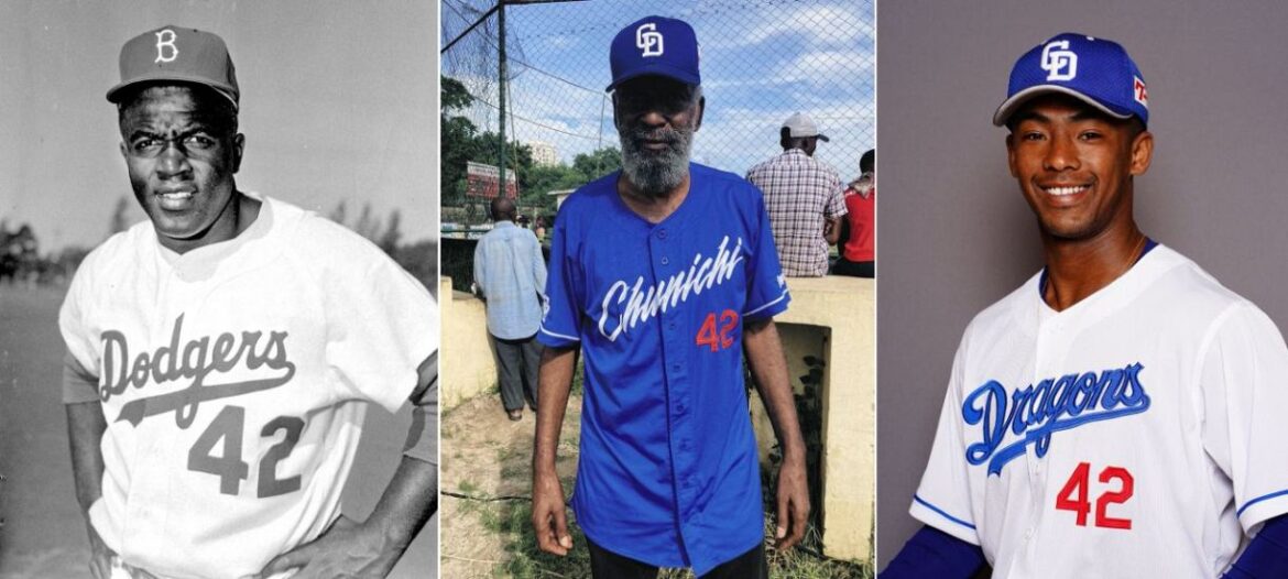 A story of No.42　―Japanese professional baseball player presented his uniform to Jackie Robinson's second son：中日新聞Web
