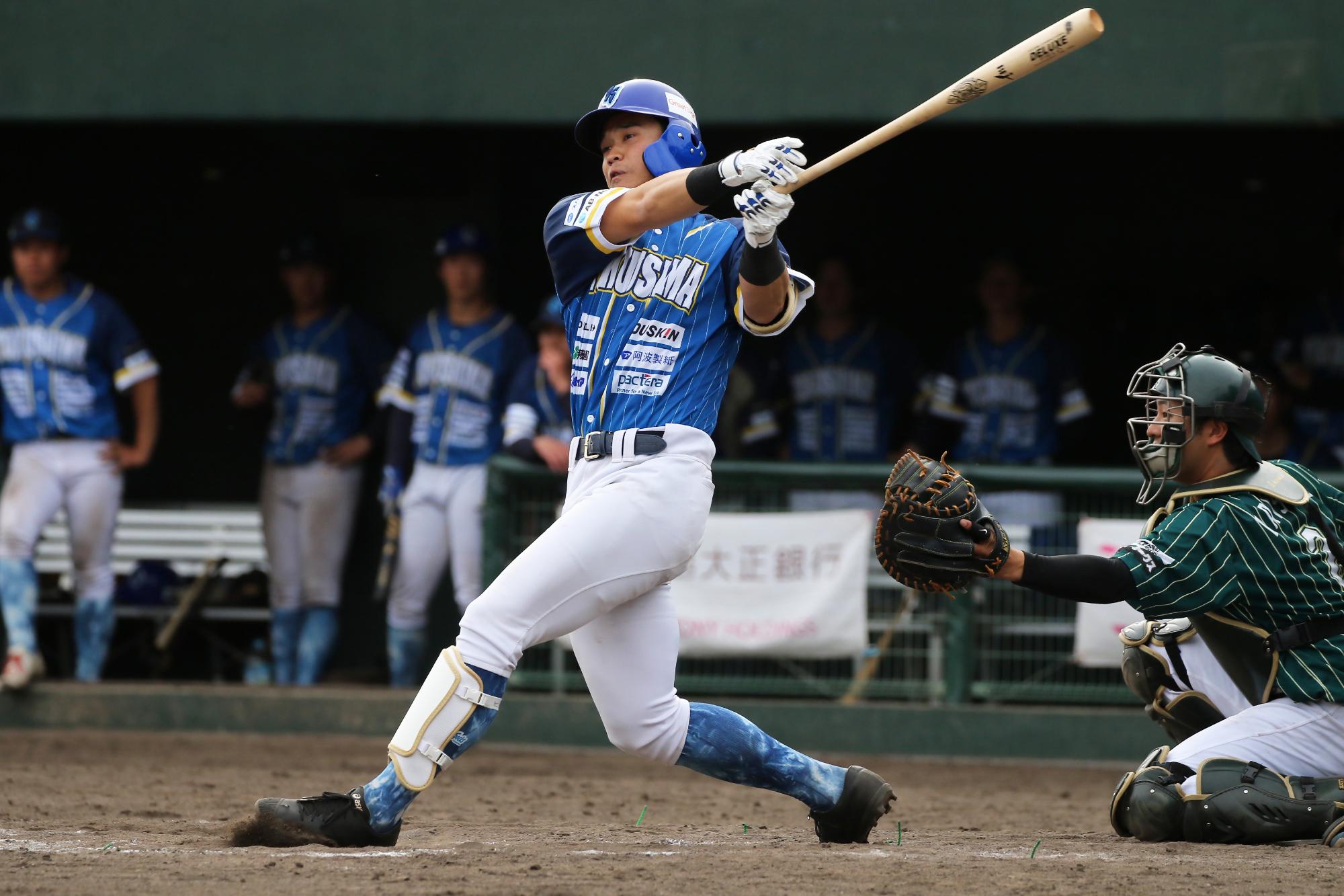 加藤響選手打撃
