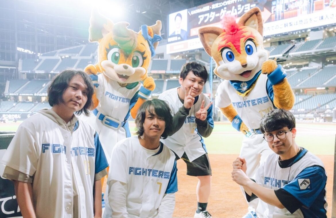 Galileo Galilei、地元北海道の放送局"HBC"とタッグ組み北海道日本ハムファイターズを応援。新曲「青陽潮」が2025シーズンのテーマ曲に決定