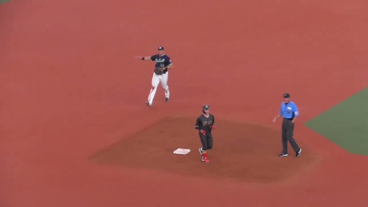 小田 裕也　流し打ちレフトオーバーツーベース　#オリックスバファローズ