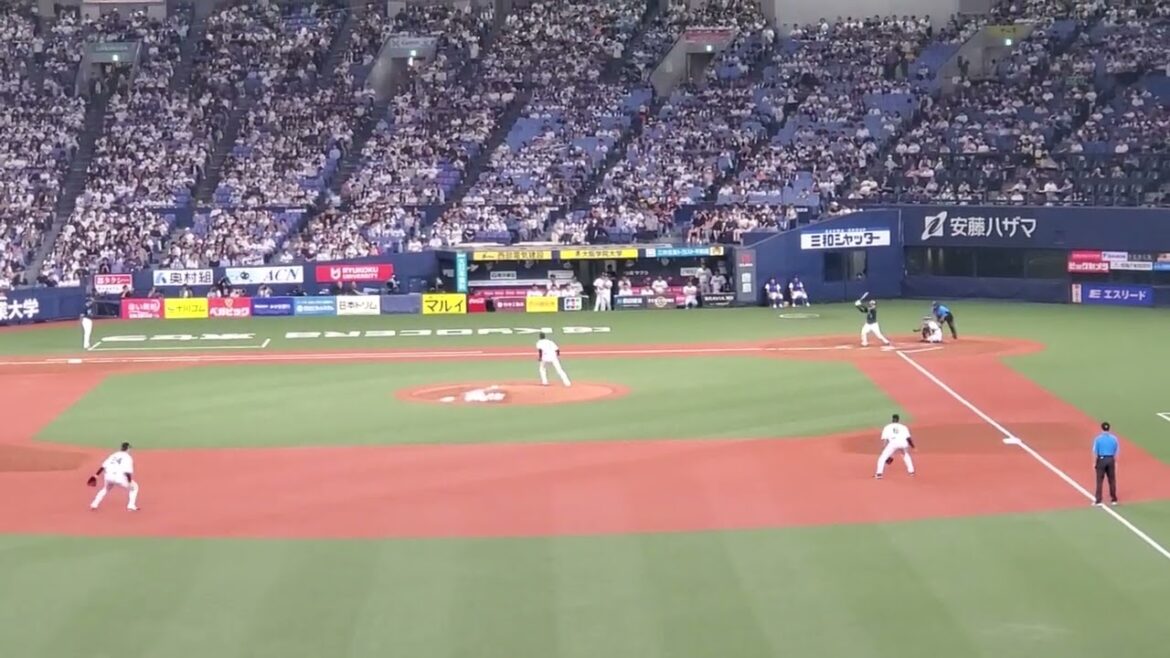 20240616　お前の為に♪【長岡秀樹 応援歌】　4回表　東京ﾔｸﾙﾄｽﾜﾛｰｽﾞ@京ｾﾗﾄﾞｰﾑ大阪･ﾚﾌﾄ外野下段 日本生命ｾ･ﾊﾟ交流戦