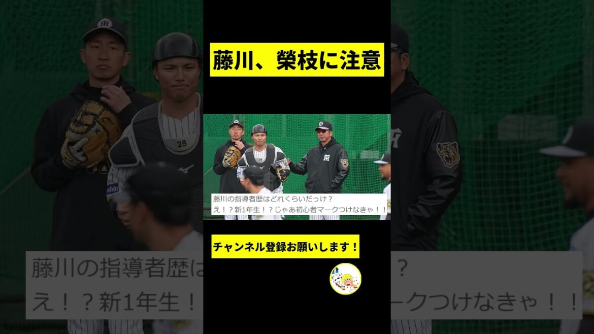 【阪神】藤川監督、榮枝にブチギレwwwwwwwwwww【2chスレ】 【阪神】藤川監督、榮枝にブチギレwwwwwwwwwww【2chスレ】