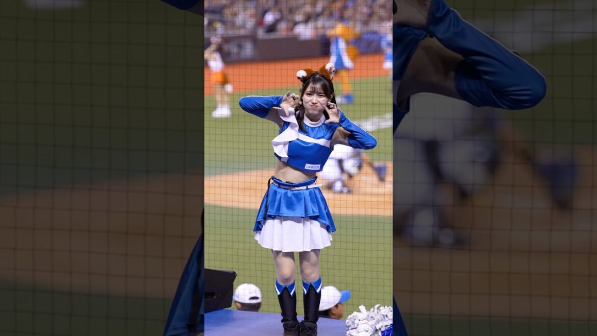 可愛的狐狸舞 #統一獅 #unigrils #日本火腿鬥士#北海道日本ハムファイターズ