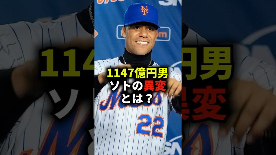 1147億円男ソトの異変とは？ #野球 #ソト #メジャーリーグ #野球解説