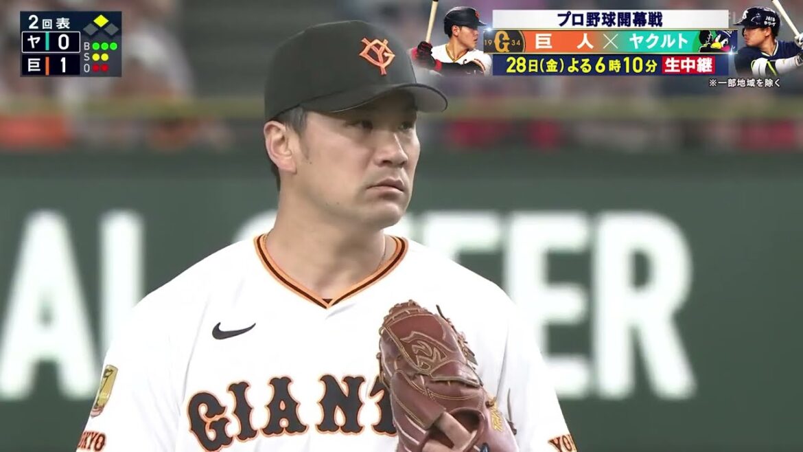 【オープン戦】移籍後初の東京D登板"田中将大" 2回2安打無失点【巨人×ヤクルト】