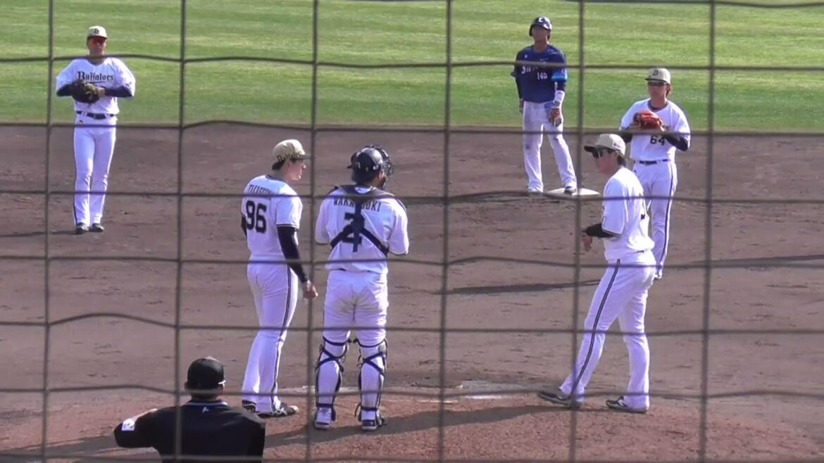 【プロ野球】2025年3月2日　オリックス　キャンプ　『VS西武　8回表』