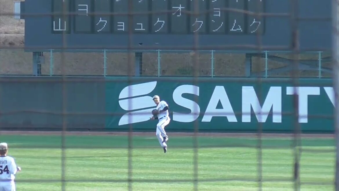 【プロ野球】2025年3月1日　オリックス　キャンプ　『VS斗山ベアーズ　9回表』／　두산 베어스 VS 오릭스   9회