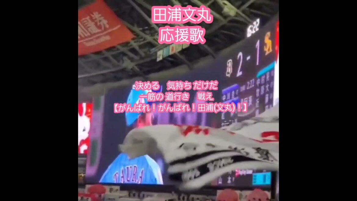 20230715　ﾎｰｸｽ投手応援歌！【田浦文丸 応援歌】　#shorts　福岡ｿﾌﾄﾊﾞﾝｸﾎｰｸｽ@みずほPayPayドーム福岡･外野ﾗｲﾄ 鷹の祭典2023in福岡