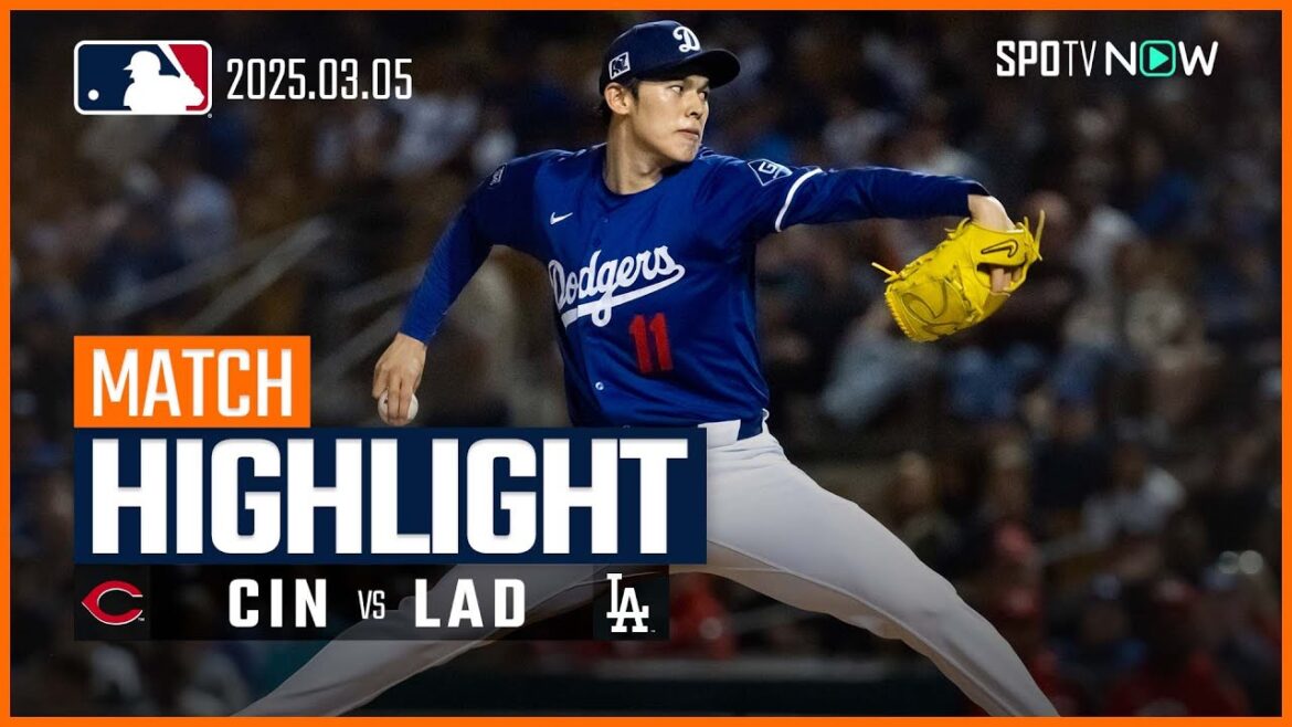 【"侍トリオ"初の同時出場！佐々木は初実戦で3回5奪三振無失点に抑える】レッズvsドジャース MLB2025スプリングトレーニング 3.5