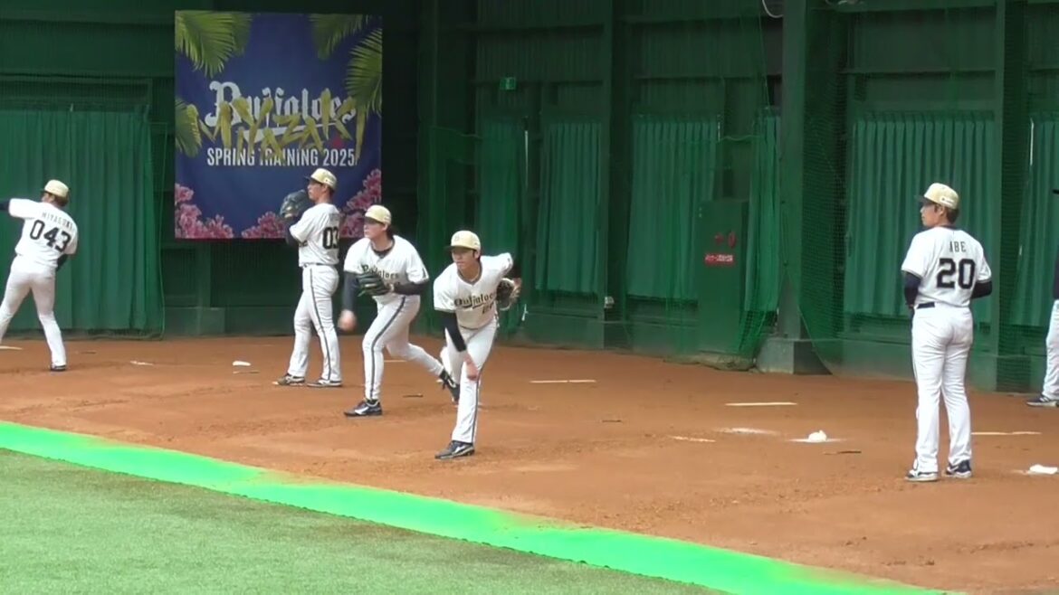 【プロ野球】2025年3月2日　オリックス　キャンプ　『ブルペン』