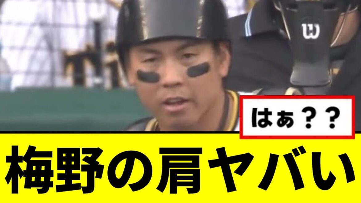 【阪神】梅野の肩がヤバいwwwww