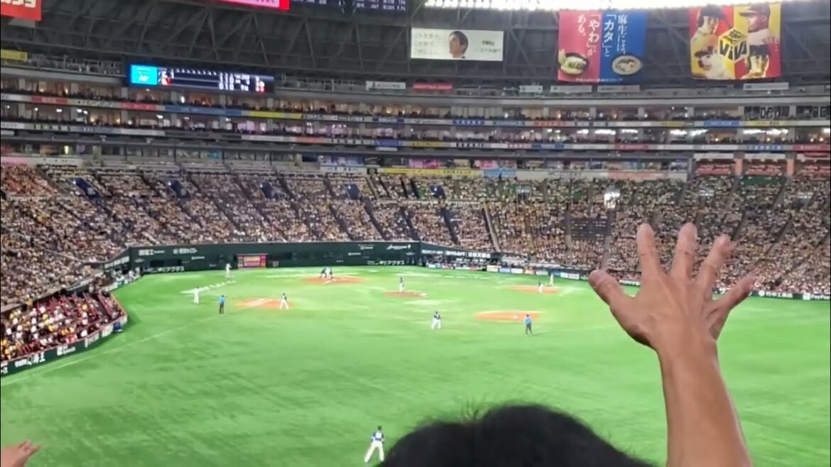 20240907　ﾊﾞｯﾄも魅せるぜﾋｯﾄ♪【川瀬晃 応援歌】　1回ｳﾗ　福岡ｿﾌﾄﾊﾞﾝｸﾎｰｸｽ@みずほPayPayﾄﾞｰﾑ福岡･外野ﾗｲﾄ