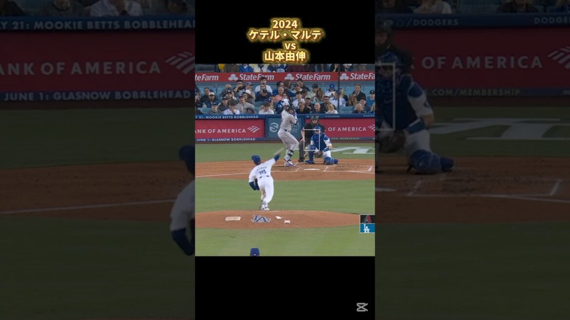 【山本由伸】vsケテル・マルテ 2024 Ketel Marte Yoshinobu Yamamoto #shorts 【山本由伸】vsケテル・マルテ 2024 Ketel Marte Yoshinobu Yamamoto #shorts