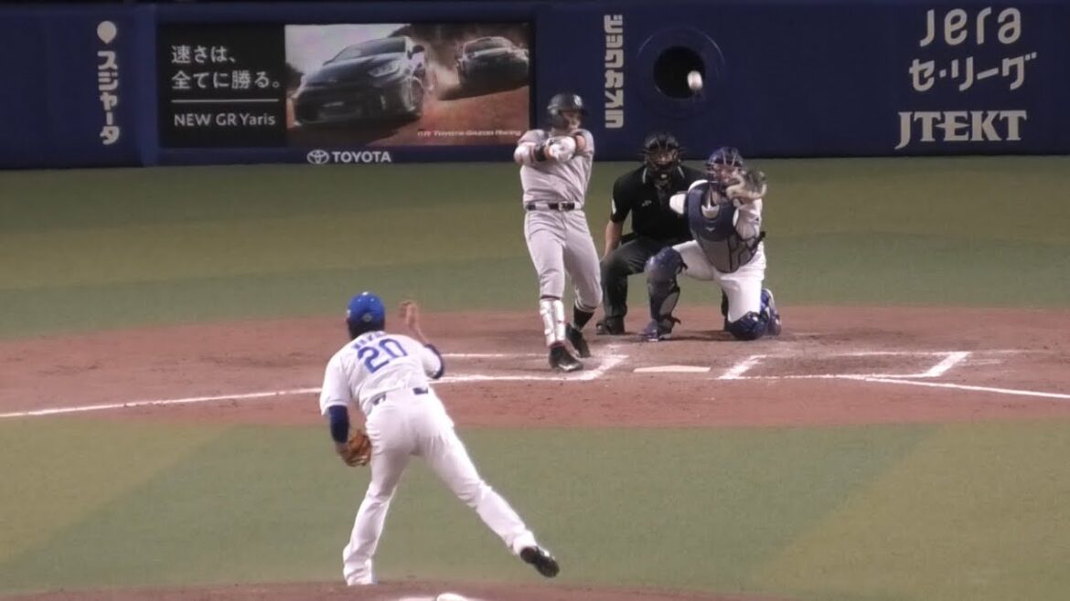 -2024.05.07-【NPB】７回表 涌井秀章 0-2からの外しにいったボールを痛打され先取点を許す 中日ドラゴンズ（vs読売）