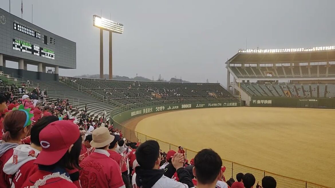 2025/03/02　石原貴規  応援歌練習