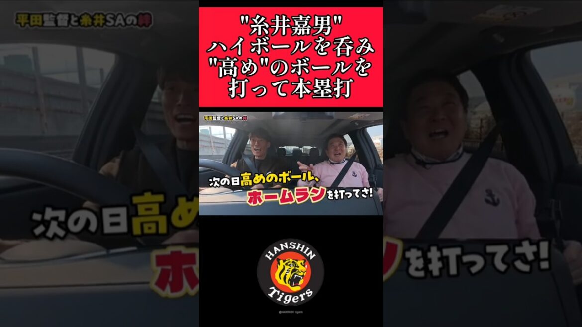 【阪神】"糸井嘉男"ハイボールを呑み高めの球をホームラン！ #阪神 #阪神タイガース #糸井嘉男  #shorts