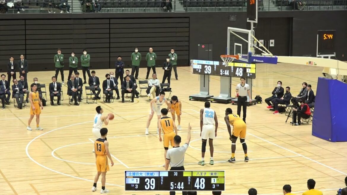 関東新人大会決勝 土浦日大vs八王子学園(Q3)高校バスケ 2025