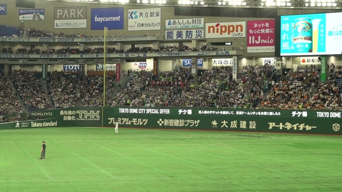 2025 3-1 東京ヤクルトスワローズ 長岡秀樹 応援歌 in東京ドーム