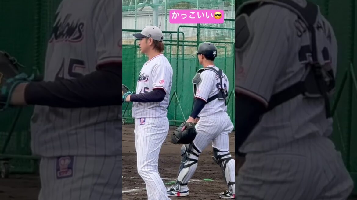 内山壮真選手ガンバレ！ヤクルトスワローズキャンプ