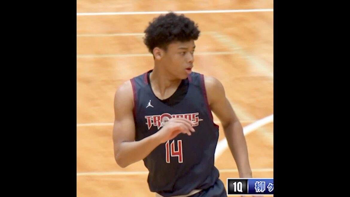 福大大濠 次世代エース躍動🏀チーム最多22得点 本田蕗以( 1年 | 191cm｜No.14｜四日市メリノール学院中 )[九州高校バスケ新人大会] #高校バスケ #shorts