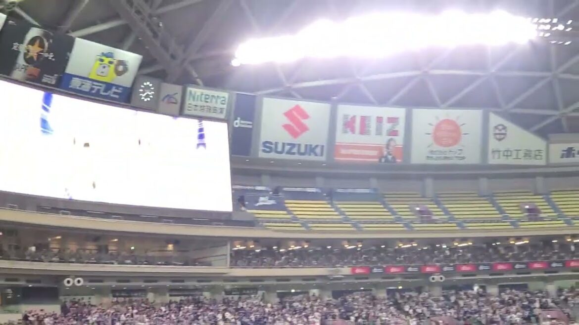 20240320　(´ω`)…【高橋周平 応援歌】中日ﾄﾞﾗｺﾞﾝｽﾞ　6回ｳﾗ@ﾊﾞﾝﾃﾘﾝﾄﾞｰﾑ ﾅｺﾞﾔ･ﾚﾌﾄ外野 ﾅｺﾞﾔﾄﾞｰﾑ ｵｰﾌﾟﾝ戦