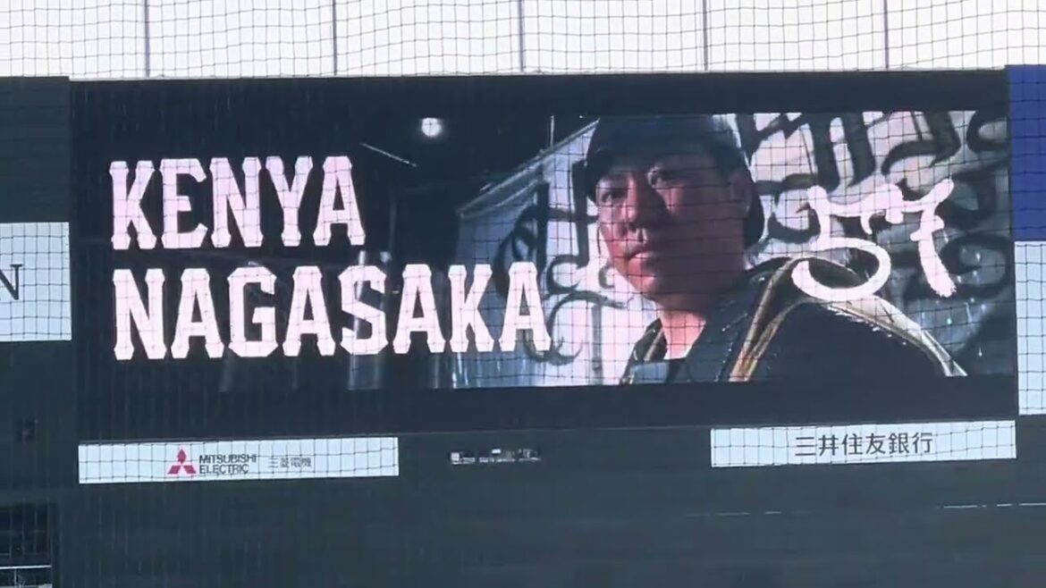 【開幕試合】 #阪神 #長坂拳弥 選手 #登場曲 ビジョン 25.3.1.  #スタジアム尼崎 #ゼロカーボンベースボールパーク🏟️ 【阪神ファーム新本拠地 】