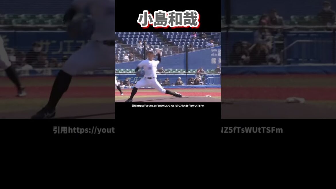 ロッテ小島和哉のピッチングフォーム解説