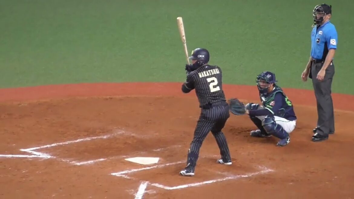 若月 健矢　この試合初打席　#オリックスバファローズ