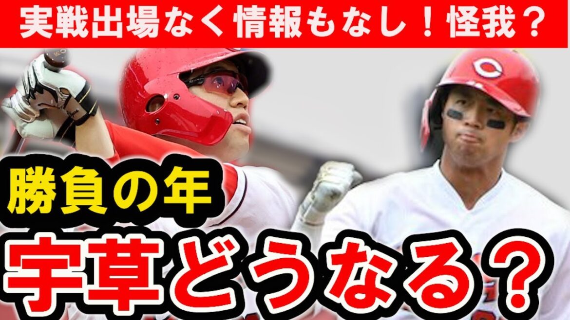 【豊かなパワー】宇草の現状は？情報なく怪我？勝負の6年目、1軍で新応援歌を歌いたい！【広島東洋カープ】