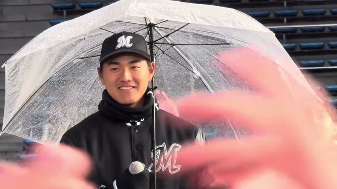 20250308千葉ロッテマリーンズ応援決起集会　西川選手・宮崎選手登場！