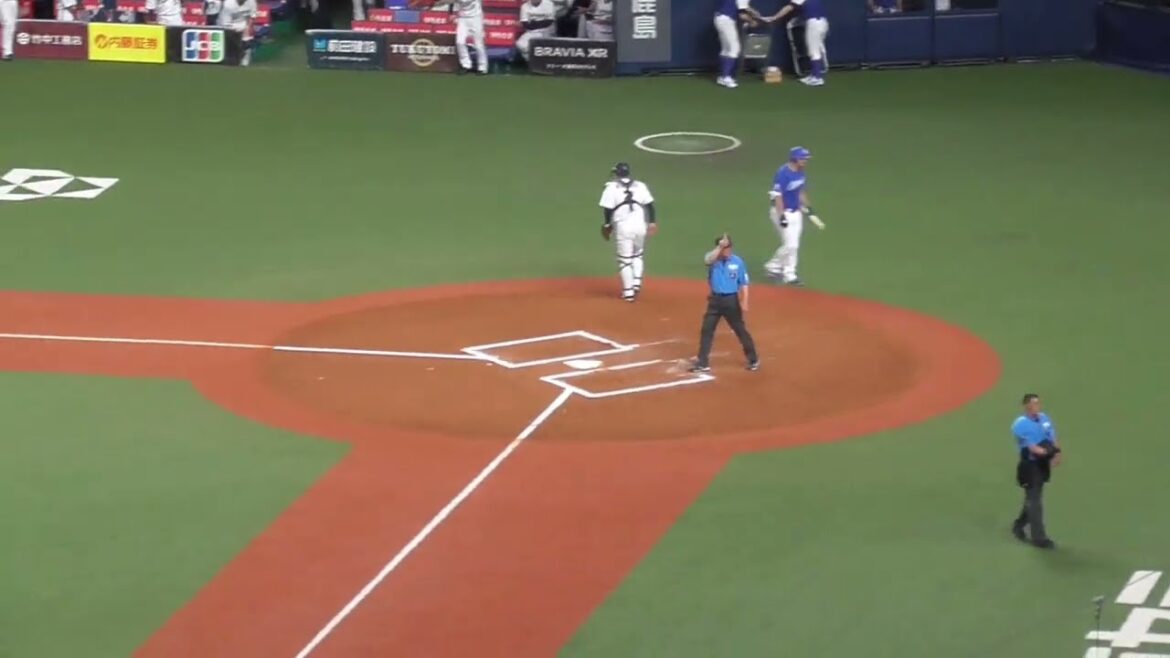 盗塁アウトの判定リプレー検証で覆らず、立浪リクエスト失敗　#オリックスバファローズ #中日ドラゴンズ