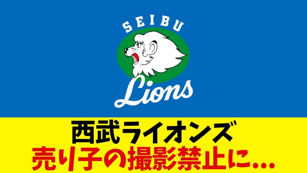埼玉西武ライオンズさん　売り子の撮影禁止を発表・・・【野球情報】【2ch 5ch】【なんJ なんG反応】【野球スレ】