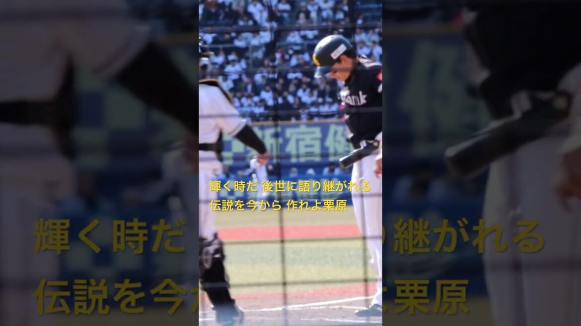 福岡ソフトバンクホークス 栗原陵矢 応援歌 ZOZOマリンスタジアム リポビタンシート