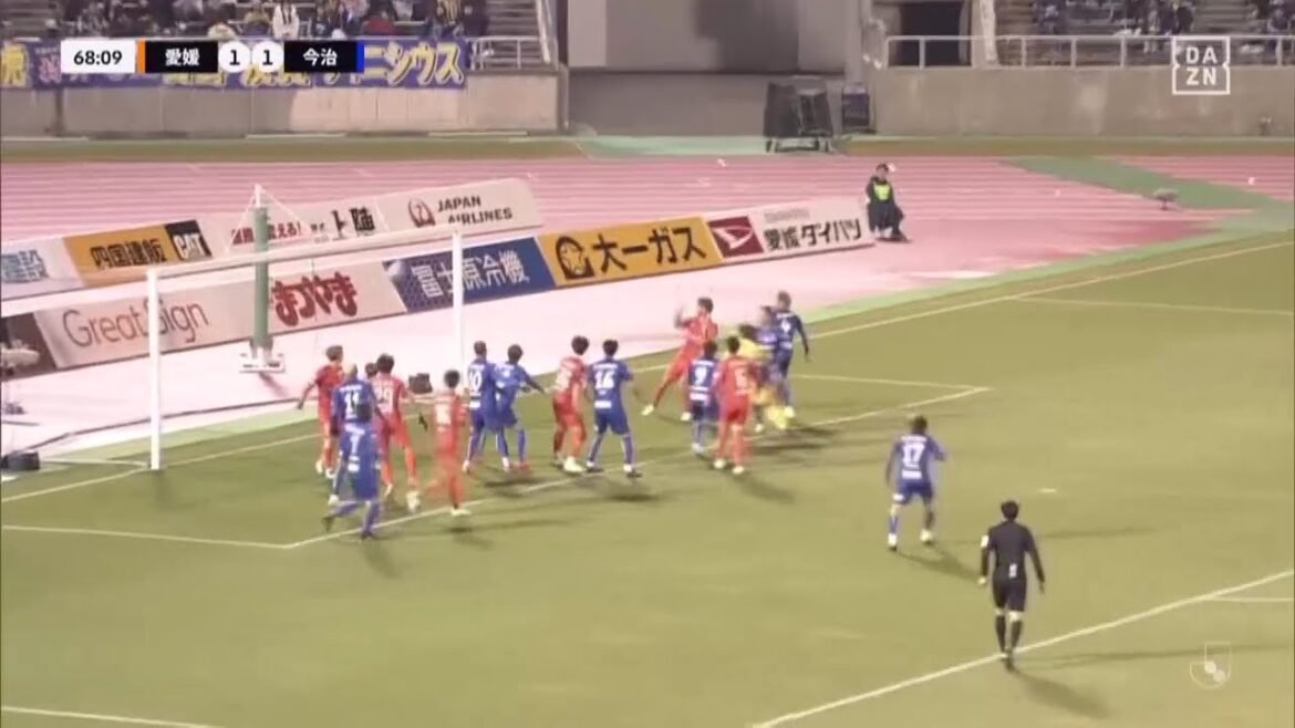 【DAZNハイライト】2025.3.8 明治安田J2 愛媛FC vs FC今治