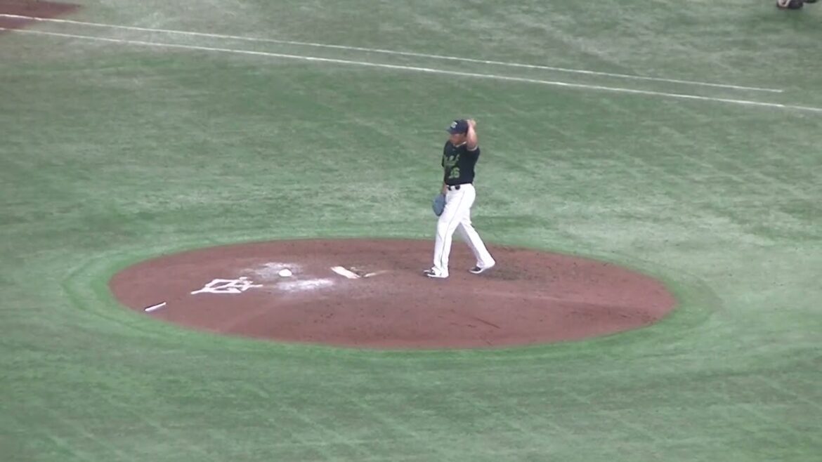 山野太一2025投球フォーム【読売ジャイアンツ対 ヤクルトスワローズ 2025年3月2日】