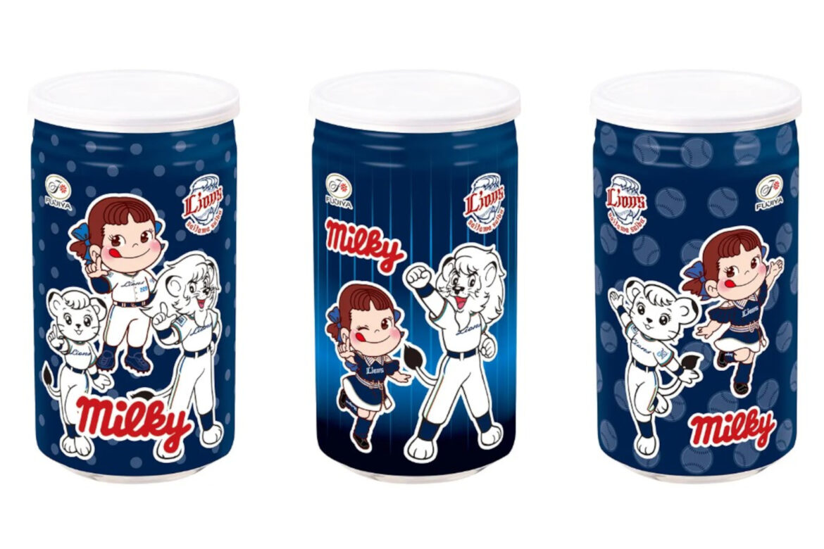 75周年の不二家「ペコちゃん」&「埼玉西武ライオンズ」コラボミルキー缶の販売やイベントを実施 – グルメ Watch 75周年の不二家「ペコちゃん」&「埼玉西武ライオンズ」コラボミルキー缶の販売やイベントを実施 - グルメ Watch