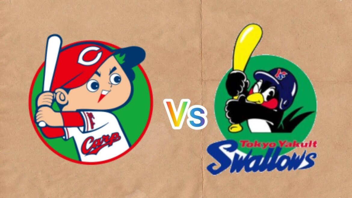 広島カープ対ヤクルトスワローズ野球試合今日のライブスコア更新Hiroshima Carp vs Yakult Swallows baseball match today LiveScore