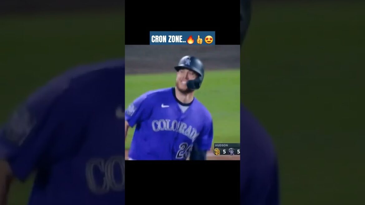 MLB CRON ZONE..🔥⚾ #shorts #baseballcards #baseballhistory #baseball #motivation #sports