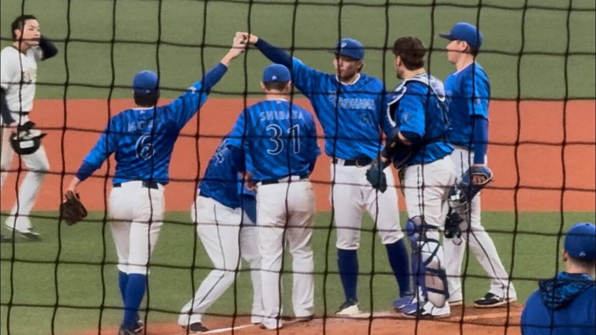 ベイ引き分けの瞬間横浜DeNAベイスターズ2025年3月9日オリックスバファローズ京セラドーム大阪